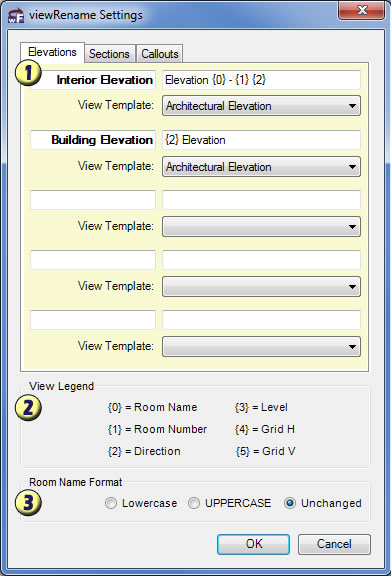 viewRename Settings
