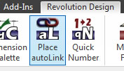 autoLink button