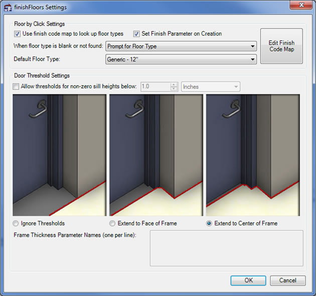 finishFloors Settings