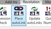 autoLink button